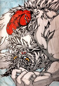 Rating: Explicit Score: 0 Tags: anthro avian bird bodily_fluids cum e621 erection feathers galeon genital_fluids genitals kaijun legs_up looking_at_viewer lying male nude on_back owl penis solo tail tail_feathers tongue traditional_media_(artwork) User: bunchy7s