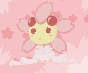 Rating: Safe Score: 0 Tags: 6:5 big_head blush cherrim cherry_blossom_creature clothing dress e621 elemental_creature female flora_fauna flower flower_creature generation_4_pokemon humanoid nintendo not_furry plant pokemon pokemon_(species) solo sunshine_form_cherrim unknown_artist waddling_head wedding_dress User: bunchy7s