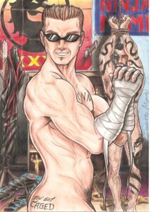 Rating: Explicit Score: 0 Tags: 2boys ass ass_tattoo black_hair bondage brown_eyes chest_tattoo desertomental happy_trail human human_only johnny_cage kano_(mortal_kombat) male male_only mortal_kombat multiple_boys multiple_males naked nude nude_male nudity rule34 short_hair signature sunglasses tattoo uncensored yaoi User: bunchy7s