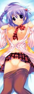 Rating: Explicit Score: 0 Tags: bed blush breasts female highres lying panties pantyhose pussy rule34 school_uniform underwear User: bunchy7s