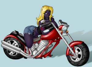 Rating: Safe Score: 0 Tags: blonde_hair blue_eyes boots bottomwear bracelet butt choker clothed clothing crovirus daisy_dukes denim denim_bottomwear denim_clothing denim_shorts e621 estella_griebendorf female footwear generation_1_pokemon hair high_heeled_boots high_heels hotpants humanoid jewelry jynx lipstick long_hair looking_at_viewer makeup motorcycle necklace nintendo not_furry pokemon pokemon_(species) pokemorph shoes shorts sitting solo vehicle User: bunchy7s