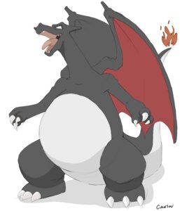 Rating: Safe Score: 0 Tags: 2014 3_toes 4_fingers ambiguous_gender bald belly big_belly bottom_heavy canson charizard claws digital_drawing_(artwork) digital_media_(artwork) dragon e621 fangs featureless_crotch feet feral finger_claws fingers fire flaming_tail full-length_portrait generation_1_pokemon happy horn long_neck membrane_(anatomy) membranous_wings mythological_creature mythological_scalie mythology narrowed_eyes nintendo nude open_mouth overweight overweight_ambiguous overweight_feral pokemon pokemon_(species) portrait reptile scalie sharp_teeth shiny_pokemon signature simple_background smile solo squint standing tail tapering_tail teeth thick_tail toe_claws toes tongue tongue_out uvula white_background wide_crotch wings User: bunchy7s