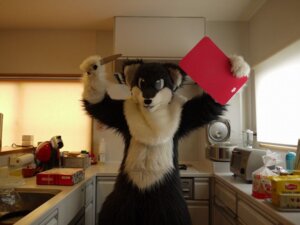 Rating: Safe Score: 0 Tags: ambiguous_gender anthro canid canine clothing costume e621 fox fursuit grandfathered_content kitchen knife mammal netiel photography_(artwork) real solo weapon User: bunchy7s Rating: Safe Score: 0 Tags: ambiguous_gender anthro canid canine clothing costume e621 fox fursuit grandfathered_content kitchen knife mammal netiel photography_(artwork) real solo weapon User: bunchy7s