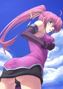 Rating: Questionable Score: 0 Tags: ass blush female lyrical_nanoha mahou_shoujo_lyrical_nanoha miniskirt nakayama_yukiji panties pantyshot rule34 signum skirt solo underwear upskirt User: bunchy7s