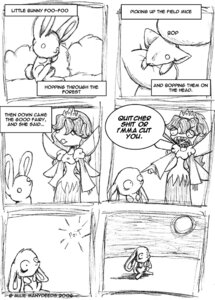 Rating: Safe Score: 0 Tags: 2006 ambiguous_gender comic dialogue duo e621 english_text fairy female feral greyscale humanoid insect_wings lagomorph leporid little_bunny_foo-foo mammal monochrome mouse murid murine plant rabbit rodent shrub teeth text winged_humanoid wings zinacat User: bunchy7s Rating: Safe Score: 0 Tags: 2006 ambiguous_gender comic dialogue duo e621 english_text fairy female feral greyscale humanoid insect_wings lagomorph leporid little_bunny_foo-foo mammal monochrome mouse murid murine plant rabbit rodent shrub teeth text winged_humanoid wings zinacat User: bunchy7s