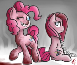 Rating: Questionable Score: 0 Tags: 2012 blood blue_eyes bodily_fluids chain collar crade cutie_mark duo e621 earth_pony equid equine female feral friendship_is_magic hair hasbro horse looking_back mammal my_little_pony one_eye_closed pink_hair pinkamena_(mlp) pinkie_pie_(mlp) pony quadruped smile square_crossover tail wink User: bunchy7s Rating: Questionable Score: 0 Tags: 2012 blood blue_eyes bodily_fluids chain collar crade cutie_mark duo e621 earth_pony equid equine female feral friendship_is_magic hair hasbro horse looking_back mammal my_little_pony one_eye_closed pink_hair pinkamena_(mlp) pinkie_pie_(mlp) pony quadruped smile square_crossover tail wink User: bunchy7s