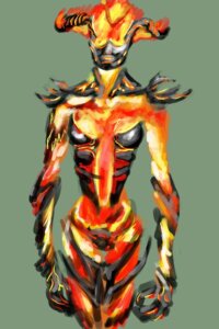 Rating: Safe Score: 0 Tags: 2:3 armor atronach bethesda_game_studios e621 elemental_creature female fire fire_creature flame_atronach microsoft not_furry orange_body skyrim solo spiritofcat the_elder_scrolls User: bunchy7s