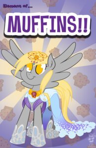 Rating: Safe Score: 0 Tags: amber_eyes blonde_hair bunnimation clothing crown derpy_hooves_(mlp) dress e621 english_text equid equine feathered_wings feathers female feral food friendship_is_magic fuffins fur grey_body grey_feathers grey_fur hair hasbro headgear long_hair mammal muffin my_little_pony mythological_creature mythological_equine mythology pegasus smile solo text wings yellow_eyes User: bunchy7s