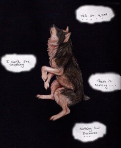 Rating: Questionable Score: 0 Tags: canid canine canis comic dialogue e621 english_text falling female feral mammal natsumewolf rikku solo text wolf wolf's_rain wolf's_rain_next_generation User: bunchy7s