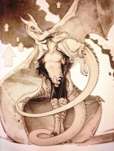 Rating: Explicit Score: 0 Tags: 2007 anthro assisted_exposure bemani brown_theme clothed clothing dance_dance_revolution digital_media_(artwork) directional_arrow dragon drakkor duo e621 erection female feral genitals graphite_(artwork) konami male membrane_(anatomy) membranous_wings mixed_media monochrome mythological_creature mythological_scalie mythology nude penis scalie sepia skadjer tail torn_clothing traditional_media_(artwork) undressing wings User: bunchy7s