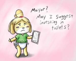 Rating: Questionable Score: 0 Tags: 2013 animal_crossing anthro canid canine canis clean_diaper cloth_diaper clothed clothing diaper domestic_dog e621 english_text female hira-dontell isabelle_(animal_crossing) mammal nintendo shih_tzu solo text tied_cloth_diaper tied_diaper tied_knot toy_dog wearing_diaper white_diaper User: bunchy7s