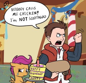 Rating: Safe Score: 0 Tags: abuse back_to_the_future blue_eyes cake candle crossover dessert detailed_background duo e621 equid equine feathered_wings feathers female feral food friendship_is_magic fur hair hasbro human madmax male mammal marty_mcfly my_little_pony mythological_creature mythological_equine mythology orange_body orange_feathers orange_fur pegasus purple_eyes purple_hair sad scootaloo_(mlp) skateboard toony vehicle wings young young_female young_feral User: bunchy7s
