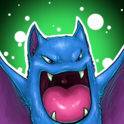 Rating: Safe Score: 0 Tags: 1:1 ambiguous_gender bat black_eyes e621 fangs generation_1_pokemon golbat green_background low_res mammal membrane_(anatomy) membranous_wings multicolored_body nintendo pokemon pokemon_(species) simple_background solo soulwithin teeth thumbnail tongue wings User: bunchy7s Rating: Safe Score: 0 Tags: 1:1 ambiguous_gender bat black_eyes e621 fangs generation_1_pokemon golbat green_background low_res mammal membrane_(anatomy) membranous_wings multicolored_body nintendo pokemon pokemon_(species) simple_background solo soulwithin teeth thumbnail tongue wings User: bunchy7s