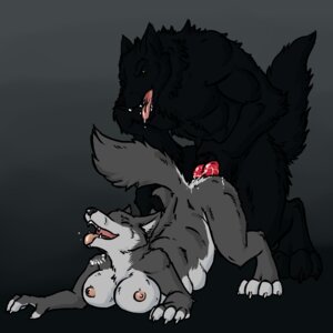 Rating: Explicit Score: 0 Tags: 2011 aggrobadger all_fours ass ass_up black breasts canine closed_eyes cum cum_in_pussy cum_inside female from_behind knot male nude on_front penetration pussy rule34 sex straight straight_hair tongue vaginal_penetration wolf User: bunchy7s