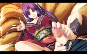 Rating: Explicit Score: 0 Tags: animal_ear artist_request barefoot censored cum eushully feet female footjob fox_ear fox_tail fur game_cg kamidori_alchemy_meister kitsune kohakuren long_hair male multi_tail nail_polish penis purple_hair purple_nails rule34 source_request tail toes yellow_eyes User: bunchy7s