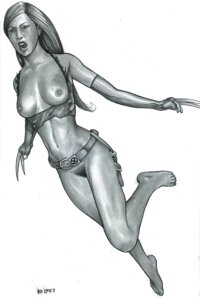 Rating: Explicit Score: 0 Tags: 1girls 2008 breasts c.hall female female_only greyscale laura_kinney marvel marvel_comics monochrome new_x-men nipples pubic_hair rule34 solo straight_hair x-23 x-force x-men User: bunchy7s