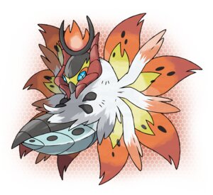Rating: Safe Score: 0 Tags: ambiguous_gender arthropod blue_eyes e621 fakemon feathers feral flying fur generation_5_pokemon hexagon horn insect lepidopteran mega_evolution nintendo orange_body orange_feathers pokeluka pokemon pokemon_(species) short_legs simple_background simple_eyes solo volcarona white_background white_body white_fur wings User: bunchy7s