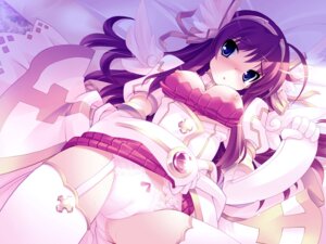 Rating: Explicit Score: 0 Tags: 1girls blush breasts female game_cg nipples panties prim_rina_oaklane primary_magical_trouble_scramble rule34 solo tsurugi_hagane underwear User: bunchy7s