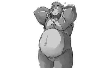 Rating: Safe Score: 0 Tags: 5:4 anthro baloo bear disney e621 male mammal monochrome nude overweight overweight_anthro overweight_male rpique sloth_bear solo talespin the_jungle_book ursine User: bunchy7s