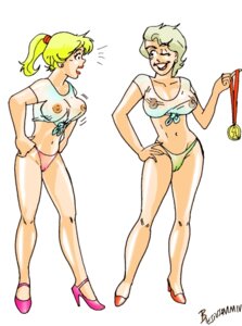 Rating: Explicit Score: 0 Tags: alice_cooper archie_comics betty_cooper biesiuss female high_heels mother_and_daughter nipples panties rule34 see-through see-through_panties underwear User: bunchy7s