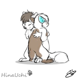 Rating: Safe Score: 0 Tags: 1:1 anthro anthropornorphic australian_shepherd brown_body brown_fur canid canine canis chibi cuddling digital_media_(artwork) domestic_dog duo e621 female fox fur herding_dog hug male mammal pastoral_dog rena_(hinauchi) sheepdog simple_background tail white_background white_body white_fur wolf User: bunchy7s