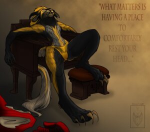 Rating: Questionable Score: 0 Tags: 2013 anthro biped camel_toe charr claws clothing e621 english_text eyes_closed felid female flat_chested guild_wars horn mammal multi_ear panties reclining sitting solo text toe_claws underwear zazex User: bunchy7s