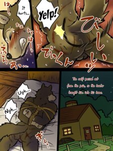 Rating: Explicit Score: 0 Tags: 3:4 anthro back_torture backsack balls bdsm bed big_bad_wolf blush bodily_fluids bondage bound brown_body brown_fur bruised building butt butt_shot butt_torture canid canine canis comic dialogue door duo e621 english_text eyes_closed fairy_tales fence flinch fur furniture genitals house japanese_text leg_torture limb_torture little_red_riding_hood_(copyright) log male mammal maririn nude offscreen_character pain rope solo_focus sweat tears teeth text whip whip_mark whipping whipping_butt whipping_leg wince window wolf wood User: bunchy7s