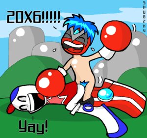Rating: Explicit Score: 0 Tags: 00s 1up 2004 ambiguous_penetration ambiguous_species blue_hair homestar homestar_runner male male_only public_nudity public_sex rule34 smile smiling spug stinkoman stinkoman_(homestar_runner) strong_bad User: bunchy7s