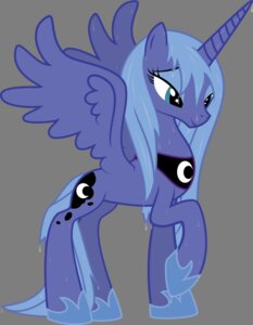 Rating: Safe Score: 0 Tags: 2012 alpha_channel blue_body blue_eyes blue_feathers blue_fur blue_hair clothing cutie_mark e621 equid equine feathered_wings feathers female feral footwear friendship_is_magic fur hair hasbro horn long_hair mammal my_little_pony mythological_creature mythological_equine mythology princess_luna_(mlp) quadruped royalty rusilis shoes simple_background solo tail transparent_background wet winged_unicorn wings User: bunchy7s
