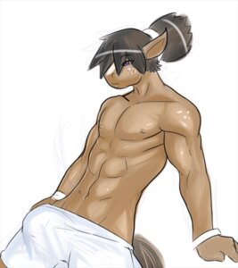 Rating: Questionable Score: 0 Tags: abs anthro boxer_briefs brown_hair bulge clothed clothing e621 equid equine freckles fur hair horse male mammal matoc muscular muscular_anthro muscular_male simple_background solo tan_body tan_fur topless underwear white_background white_clothing white_underwear User: bunchy7s