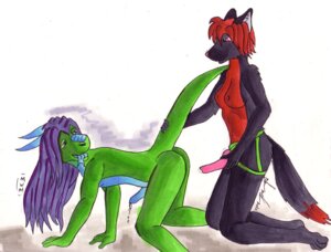 Rating: Explicit Score: 0 Tags: anal anal_penetration anthro anthro_on_anthro anus balls breasts canid canine dildo dominant dominant_female dragonmanmike duo e621 erection female female_penetrating female_penetrating_male fur genitals hair interspecies male male/female male_penetrated mammal nipples nude object_in_ass pegging penetration penis scalie sex sex_toy sex_toy_in_ass sex_toy_insertion simple_background strapon submissive submissive_male tail toying_partner traditional_media_(artwork) vulva white_background User: bunchy7s