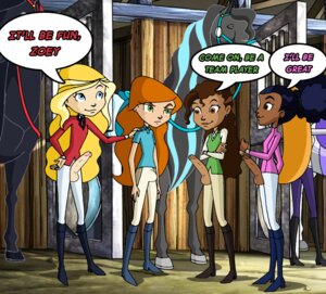 Rating: Explicit Score: 0 Tags: 4futas 5girls alma_rodriguez big_head black_hair blonde blonde_hair blue_eyes blue_shirt boots breasts brown_eyes brown_hair bulge bulge_through_clothing dark-skinned_futa dark_skin female futanari ginger_hair green_eyes green_vest horse horseland intersex light_blue_eyes long_boots molly_washington orange_hair penis penis_bulge pink_shirt red_hair red_shirt riding_outfit rule34 sarah_whitney small_breasts stable zoey_stilton User: bunchy7s