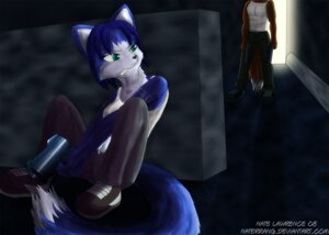 Rating: Questionable Score: 0 Tags: anthro blue_body blue_fur blue_hair canid canine canon_couple duo e621 female fight fox fox_mccloud fur green_eyes gun hair krystal_(star_fox) mammal natarrang nintendo ranged_weapon star_fox text url weapon white_body white_fur User: bunchy7s