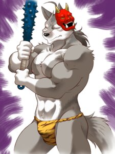 Rating: Questionable Score: 0 Tags: 2014 3:4 abs anthro asian_clothing athletic biceps big_muscles biped black_nose bottomwear bulge canid canine canis chest_tuft clothed clothing countershading e621 east_asian_clothing facial_markings fighting_pose frown fundoshi fur grey_body grey_fur hair head_markings hi_res japanese_clothing kemono looking_at_viewer male mammal markings mask morenatsu multicolored_body multicolored_fur muscular muscular_anthro muscular_male nipples pecs pose scar shirako simple_background solo standing ten_kodori topless tuft two_tone_body two_tone_fur underwear weapon white_body white_fur wolf yellow_eyes User: bunchy7s