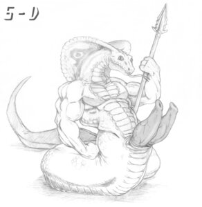 Rating: Explicit Score: 0 Tags: 2011 2_penises 5-d animal_genitalia animal_penis apode big_penis draconcopode e621 erection forked_tongue genitals graphite_(artwork) greyscale hemipenes huge_penis legless male melee_weapon monochrome multi_genitalia multi_penis naga nude penis polearm reptile scalie serpentine simple_background snake solo spear tongue traditional_media_(artwork) weapon white_background User: bunchy7s