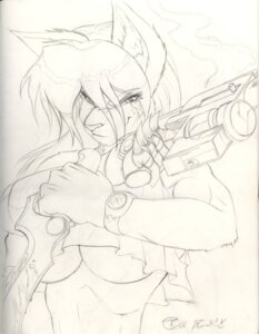 Rating: Questionable Score: 0 Tags: anthro beowulf black_and_white breasts canid canine clock dagger e621 female gun jensca knife looking_at_viewer mammal melee_weapon monochrome ranged_weapon sketch smoke solo spiked_knuckles under_boob watch weapon User: bunchy7s