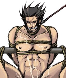 Rating: Explicit Score: 0 Tags: abs black_hair bondage capcom cum cum_on_body cum_on_upper_body furio_tigre gag gagged gay gyakuten_saiban gyakuten_saiban_3 male male_only muscular muscular_male rope rope_bondage rule34 spread_legs spreader_bar User: bunchy7s