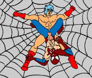 Rating: Explicit Score: 0 Tags: 2boys abs anal avengers balls boots captain_america cum cum_on_boy cum_on_self cum_on_stomach cum_on_upper_body erection gay gloves male male_nipples male_only maledom malesub marvel marvel_comics mask multiple_boys multiple_males muscles nipples pecs penis peter_parker restrained rule34 smooth_skin spider-man spider-man_(series) steve_rogers testicles torn_clothes tranetrax uncensored yaoi User: bunchy7s