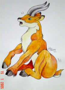 Rating: Safe Score: 0 Tags: 2005 ambiguous_gender antelope bovid bovine e621 feral green_eyes hi_res hooves horn mammal redhotroxi sitatunga solo spiral-horned_antelope toony User: bunchy7s