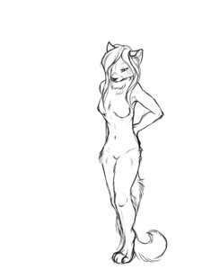 Rating: Explicit Score: 0 Tags: anthro black_and_white casandra_(artist) feline female fur furry hair_over_eyes monochrome nude pussy rule34 sketch solo standing User: bunchy7s