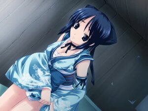 Rating: Explicit Score: 0 Tags: blue_hair bottomless detached_sleeves female game_cg japanese_clothes kimono miimori_chinatsu ninkyou_hana_otome rule34 souryuu User: bunchy7s