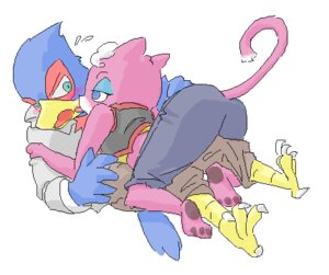 Rating: Questionable Score: 0 Tags: anthro avian beak bird blue_body blue_eyes blue_feathers blush claws domestic_cat duo e621 falco_lombardi feathers felid feline felis female fur furry_(artist) katt_monroe licking low_res male mammal nintendo pink_body pink_fur raised_tail star_fox tail tongue tongue_out User: bunchy7s Rating: Questionable Score: 0 Tags: anthro avian beak bird blue_body blue_eyes blue_feathers blush claws domestic_cat duo e621 falco_lombardi feathers felid feline felis female fur furry_(artist) katt_monroe licking low_res male mammal nintendo pink_body pink_fur raised_tail star_fox tail tongue tongue_out User: bunchy7s