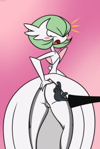 Rating: Explicit Score: 0 Tags: blush bottomwear butt clothed clothing e621 female generation_6_pokemon genitals hi_res humanoid mammal mega_evolution mega_gardevoir mysteryfanboy91 nintendo no_underwear pokemon pokemon_(species) skirt solo upskirt vulva User: bunchy7s
