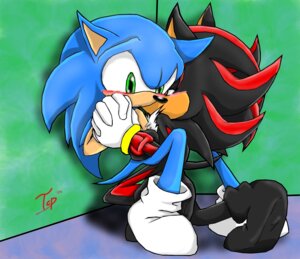 Rating: Questionable Score: 0 Tags: anthro big_eyes big_head blue_body blue_fur blush duo e621 eulipotyphlan fur green_eyes hedgehog hi_res male male/male mammal red_eyes sega shadow_the_hedgehog sonic_the_hedgehog sonic_the_hedgehog_(series) toony unknown_artist User: bunchy7s