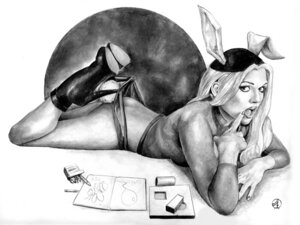 Rating: Explicit Score: 0 Tags: 1girls ass athena_tremor bunny_ears bunny_tail coloring_book crayons dc dc_comics dumb_bunny female female_only greyscale high_heel_boots high_heels inferior_five long_hair looking_at_viewer monochrome photorealistic rule34 shorts_pull solo solo_female tagme traditional_media_(artwork) User: bunchy7s