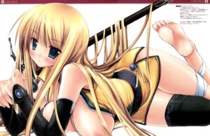 Rating: Explicit Score: 0 Tags: bandage barefoot black_legwear black_thighhighs blonde_hair blue_eyes breasts celes_chere clothes detached_sleeves dress feet female female_only final_fantasy final_fantasy_vi hair highres human long_hair miyasu_risa open_clothes open_shirt rule34 shirt single_thighhigh soles solo sword thighhighs toes weapon User: bunchy7s
