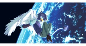 Rating: Safe Score: 0 Tags: absurd_res anthro avian beak belt biped bird blue_eyes clothing detailed_background e621 earth feathered_wings feathers floating gryphon hi_res letterbox male mythological_avian mythological_creature mythology outside planet rito_toouta solo space spacescape tail tokonatu utau wings User: bunchy7s
