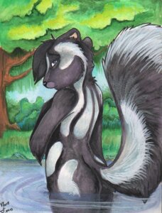 Rating: Safe Score: 0 Tags: 2012 ambiguous_gender anthro biped blue_eyes e621 grass looking_at_viewer looking_back mammal mephitid nude outside plant pmoss rear_view skunk solo spotted_skunk standing tail tree water wet User: bunchy7s Rating: Safe Score: 0 Tags: 2012 ambiguous_gender anthro biped blue_eyes e621 grass looking_at_viewer looking_back mammal mephitid nude outside plant pmoss rear_view skunk solo spotted_skunk standing tail tree water wet User: bunchy7s