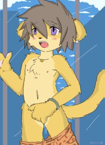 Rating: Questionable Score: 0 Tags: 4_fingers aliasing anthro blush bottomwear bottomwear_down bracelet clothed clothing day digital_media_(artwork) domestic_cat e621 ear_piercing felid feline felis fingers front_view fur hair jewelry male mammal necklace nipples open_mouth pants pants_down partially_clothed piercing purple_eyes ryukidragon_(artist) short_hair sky solo tail tan_body tan_fur window young young_anthro young_male User: bunchy7s Rating: Questionable Score: 0 Tags: 4_fingers aliasing anthro blush bottomwear bottomwear_down bracelet clothed clothing day digital_media_(artwork) domestic_cat e621 ear_piercing felid feline felis fingers front_view fur hair jewelry male mammal necklace nipples open_mouth pants pants_down partially_clothed piercing purple_eyes ryukidragon_(artist) short_hair sky solo tail tan_body tan_fur window young young_anthro young_male User: bunchy7s