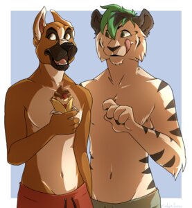 Rating: Safe Score: 0 Tags: anthro black_hair black_nose brown_body brown_fur canid canine canis clothed clothing crepe dessert domestic_dog duo e621 felid food fur green_eyes green_hair hair ice_cream male mammal non-lo-so orange_body orange_fur outside smile stripes tongue topless white_body white_fur User: bunchy7s Rating: Safe Score: 0 Tags: anthro black_hair black_nose brown_body brown_fur canid canine canis clothed clothing crepe dessert domestic_dog duo e621 felid food fur green_eyes green_hair hair ice_cream male mammal non-lo-so orange_body orange_fur outside smile stripes tongue topless white_body white_fur User: bunchy7s